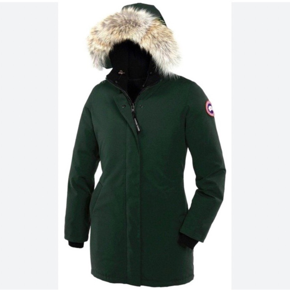 Canada Goose Victoria Parka in Algonquin Green